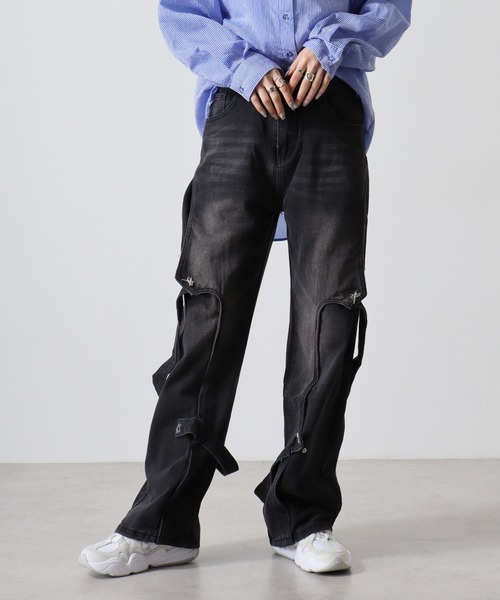 セール】ABETTOR 12.5oz フロントベルト使い切替えブラスト加工