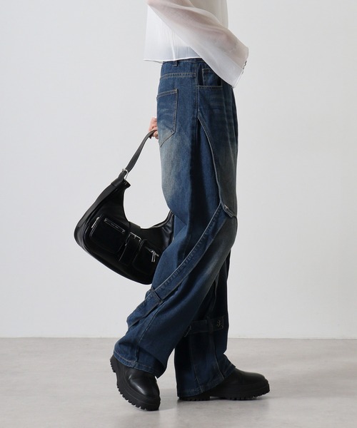 セール】ABETTOR 12.5oz フロントベルト使い切替えブラスト加工