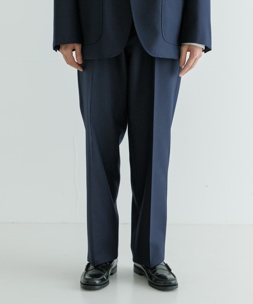 FREEMANS SPORTING CLUB（フリーマンズ スポーティング クラブ）の「FREEMANS SPORTING CLUB　BLEECKER TROUSERS（その他パンツ・メンズ・ネイビー/グリーン系その他・SMALL/MEDIUM/LARGE）」の6枚目の写真
