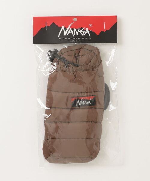 NANGA（ナンガ）の「【NANGA / ナンガ】MINI SLEEPING BAG PHONE CASE スマホケース（スマホケース/カバー・メンズ・ゴールド/ブラック/ブラウン系1/イエロー・FREE）」の8枚目の写真