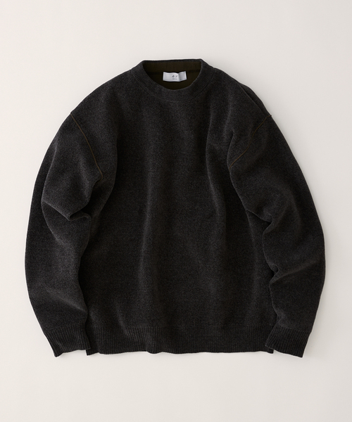 417 EDIFICE（フォーワンセブンエディフィス）の「モールニット クルー