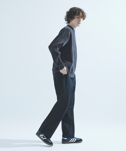 417 EDIFICE（フォーワンセブンエディフィス）の「モールニット クルー