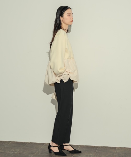 NEUNA(ヌナ)の「【お客様の声をもとにリニューアルして新登場!!】センターシームローヒールパンプス(パンプス・レディース・アイボリー/ブラック・SMALL/MEDIUM/LARGE)」の7枚目の写真