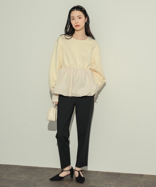 NEUNA(ヌナ)の「【お客様の声をもとにリニューアルして新登場!!】センターシームローヒールパンプス(パンプス・レディース・アイボリー/ブラック・SMALL/MEDIUM/LARGE)」の8枚目の写真