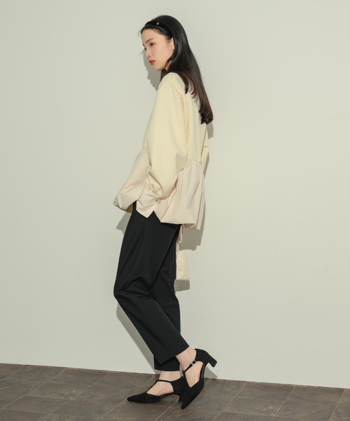 NEUNA(ヌナ)の「【お客様の声をもとにリニューアルして新登場!!】センターシームローヒールパンプス(パンプス・レディース・アイボリー/ブラック・SMALL/MEDIUM/LARGE)」の9枚目の写真