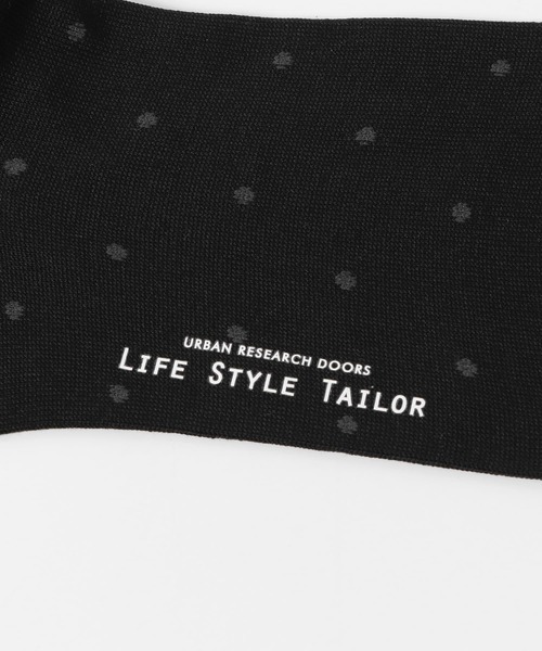 URBAN RESEARCH DOORS(アーバンリサーチドアーズ)の「LIFE STYLE TAILOR ドット柄ドレスソックス(ソックス/靴下・メンズ・ブラック/ブラウン/ネイビー・-)」の10枚目の写真