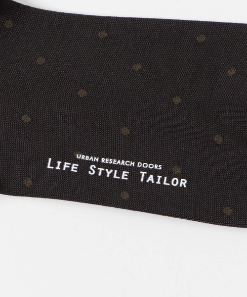 URBAN RESEARCH DOORS(アーバンリサーチドアーズ)の「LIFE STYLE TAILOR ドット柄ドレスソックス(ソックス/靴下・メンズ・ブラック/ブラウン/ネイビー・-)」の11枚目の写真