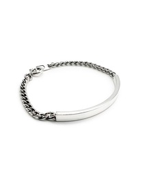 machen（マヘン）の「machen マヘン プレーンIDプレートブレスレット（ブレスレット）」