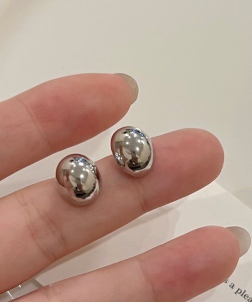 NO WAY（ノーウェイ）の「/ドットワンポイントシンプルピアス(MA/EK206)（ピアス（両耳用）・レディース・ゴールド/シルバー・FREE）」の2枚目の写真