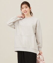 ANY SIS（エニィスィス）の「【貴島明日香さんコラボ】ラメ裏毛猫トレーニャー（スウェット）」