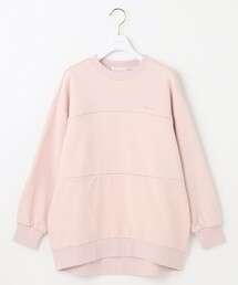 ANY SIS（エニィスィス）の「【貴島明日香さんコラボ】ラメ裏毛猫トレーニャー（スウェット）」