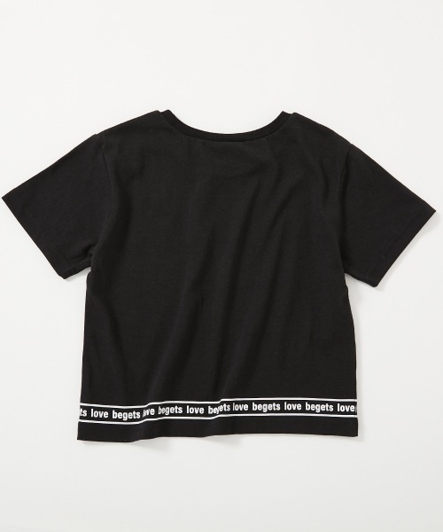 セール】【DANCE】ガールズ クロップド丈 半袖Tシャツ（Tシャツ