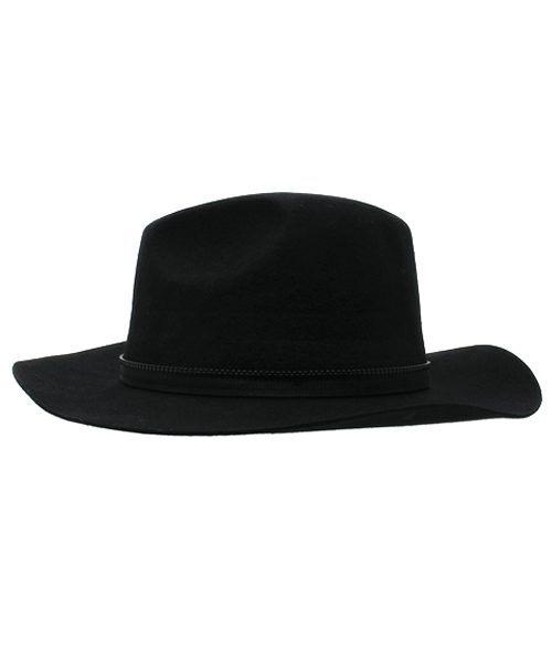 DANKE SCHON（ダンケシェーン）の「DankeSchon/ダンケシェーン/Zip Felt Hat（ハット・メンズ・ブラック/ベージュ・FREE）」の3枚目の写真