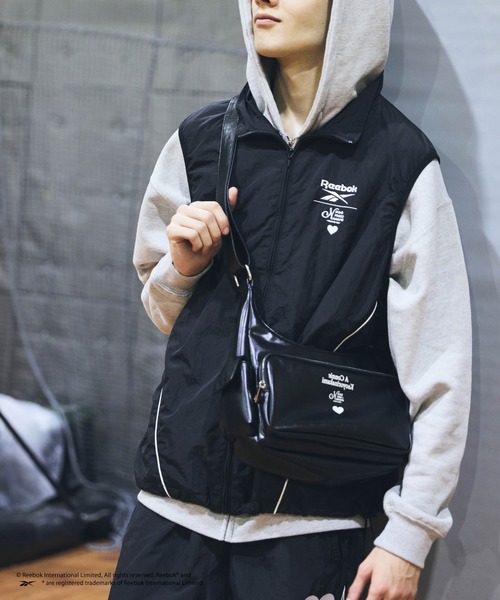 kaoyorinakami(カオヨリナカミ)の「Reebok nylon vest / リーボックナイロンベスト(ベスト・メンズ・ホワイト/ブラック・LARGE/MEDIUM/SMALL)」の12枚目の写真