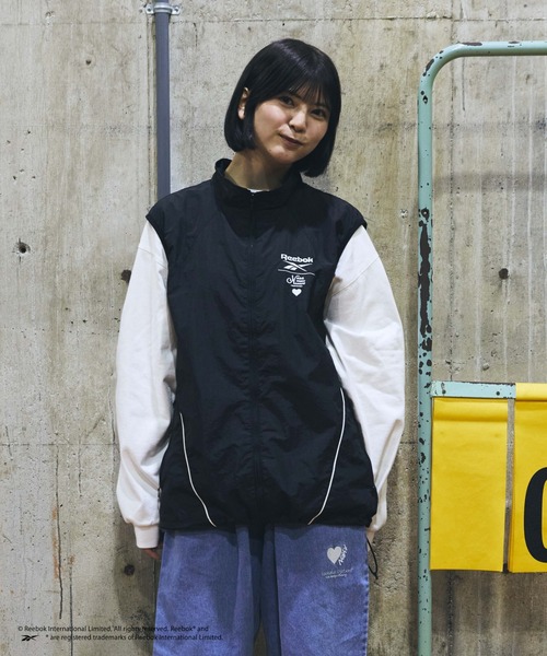 kaoyorinakami(カオヨリナカミ)の「Reebok nylon vest / リーボックナイロンベスト(ベスト・メンズ・ホワイト/ブラック・LARGE/MEDIUM/SMALL)」の16枚目の写真