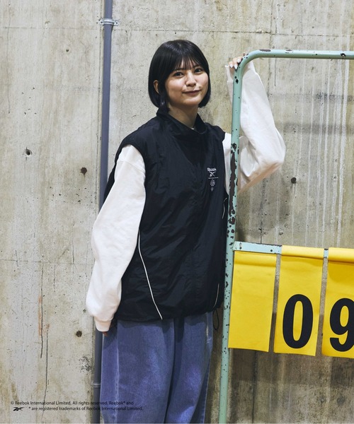 kaoyorinakami(カオヨリナカミ)の「Reebok nylon vest / リーボックナイロンベスト(ベスト・メンズ・ホワイト/ブラック・LARGE/MEDIUM/SMALL)」の21枚目の写真