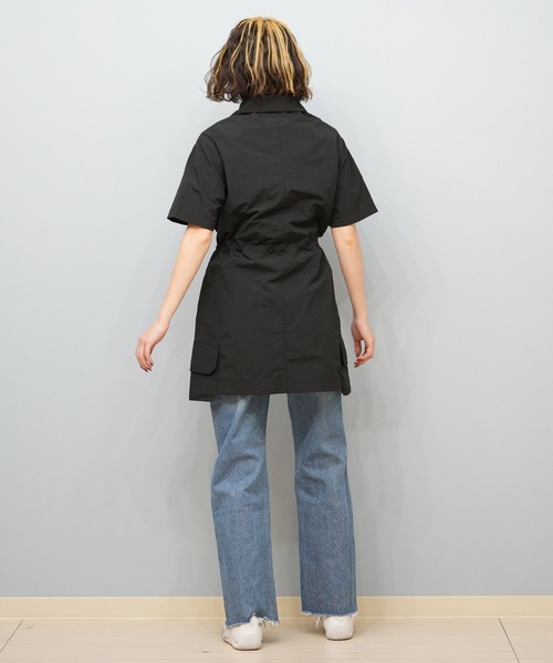 Dickies（ディッキーズ）の「Dickies/ディッキーズ ナイロンワンピース 81120800（ワンピース・レディース・ベージュ/ブラック・L/M）」の7枚目の写真