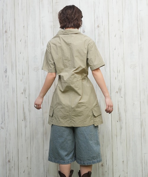 Dickies（ディッキーズ）の「Dickies/ディッキーズ ナイロンワンピース 81120800（ワンピース・レディース・ベージュ/ブラック・L/M）」の12枚目の写真