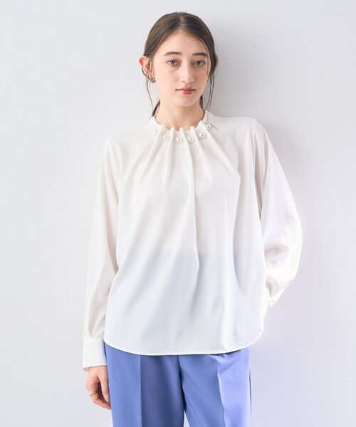 YECCA VECCAブラウスホワイト新品未使用品イェッカヴェッカ YECCA VECCA｜ジョーゼットTeeブラウス | Rakuten Fashion(楽天