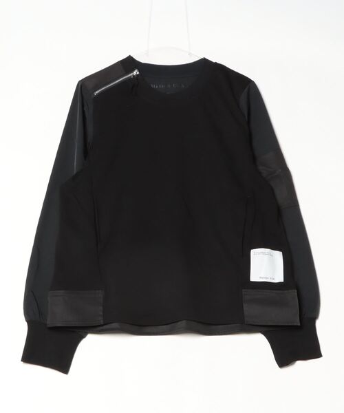 ROYAL FLASH(ロイヤルフラッシュ)の「Maison ULA/メゾン ウラ/ミリタリートップス(スウェット・メンズ・ブラック/ネイビー・2/1)」の13枚目の写真