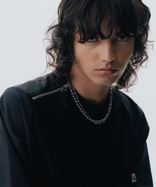 ROYAL FLASH(ロイヤルフラッシュ)の「Maison ULA/メゾン ウラ/ミリタリートップス(スウェット・メンズ・ブラック/ネイビー・2/1)」の7枚目の写真