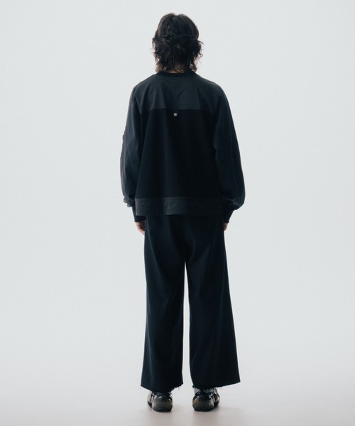 ROYAL FLASH(ロイヤルフラッシュ)の「Maison ULA/メゾン ウラ/ミリタリートップス(スウェット・メンズ・ブラック/ネイビー・2/1)」の12枚目の写真