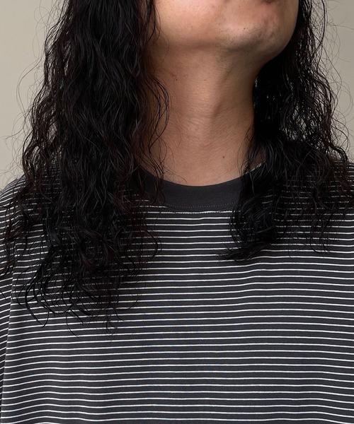 natto(ナット)の「【ユニセックスアイテム】 premium loose silhouette long sleeve / ルーズシルエットロングスリーブ(Tシャツ/カットソー・メンズ・ブラック/アイボリー・FREE)」の11枚目の写真