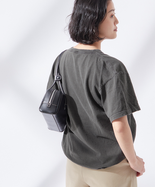 journal standard L'essage（ジャーナルスタンダードレサージュ）の「【I ALWAYS】ピグメントTシャツ（Tシャツ/カットソー・レディース・ホワイト/ブラック/イエロー・FREE）」の20枚目の写真