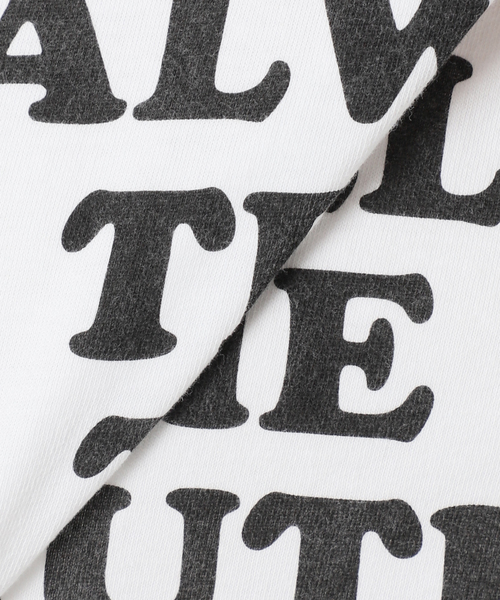 journal standard L'essage（ジャーナルスタンダードレサージュ）の「【I ALWAYS】ピグメントTシャツ（Tシャツ/カットソー・レディース・ホワイト/ブラック/イエロー・FREE）」の9枚目の写真