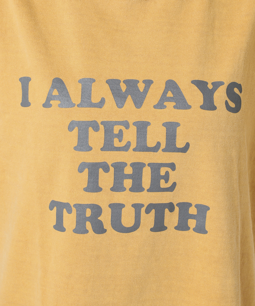 journal standard L'essage（ジャーナルスタンダードレサージュ）の「【I ALWAYS】ピグメントTシャツ（Tシャツ/カットソー・レディース・ホワイト/ブラック/イエロー・FREE）」の14枚目の写真