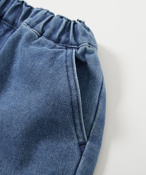 devirock（デビロック）の「ルーズシルエット デニム ペインターハーフパンツ（デニムパンツ・キッズ・ブラック系その他/ブルー系その他・130cm/120cm/110cm/100cm/160cm/150cm/140cm）」の7枚目の写真