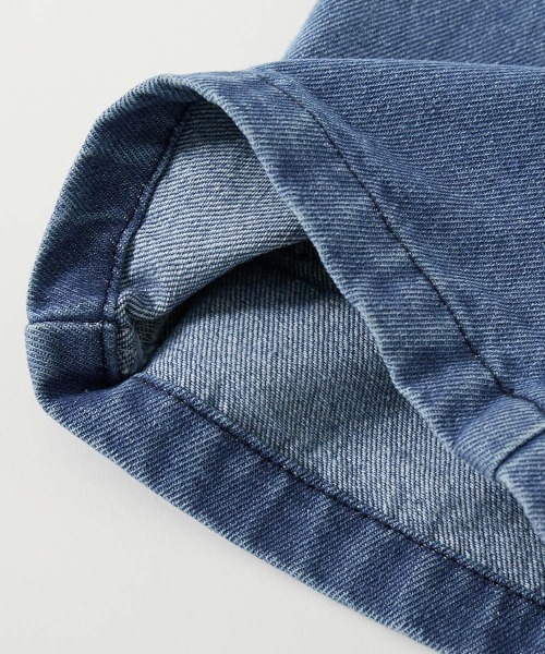 devirock（デビロック）の「ルーズシルエット デニム ペインターハーフパンツ（デニムパンツ・キッズ・ブラック系その他/ブルー系その他・130cm/120cm/110cm/100cm/160cm/150cm/140cm）」の9枚目の写真