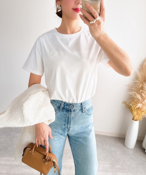 THE 9SHOP パールTシャツ THE9SHOP