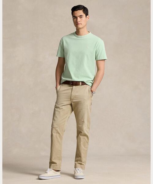 POLO RALPH LAUREN（ポロ ラルフ ローレン）の「クラシック フィット ジャージー クルーネック Tシャツ（Tシャツ/カットソー・メンズ・グリーン・S/M/L/XS/XL/XXL）」の6枚目の写真