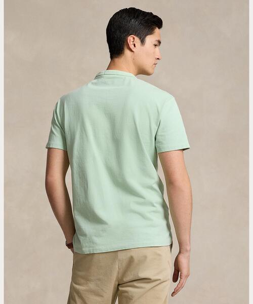 POLO RALPH LAUREN（ポロ ラルフ ローレン）の「クラシック フィット ジャージー クルーネック Tシャツ（Tシャツ/カットソー・メンズ・グリーン・S/M/L/XS/XL/XXL）」の5枚目の写真