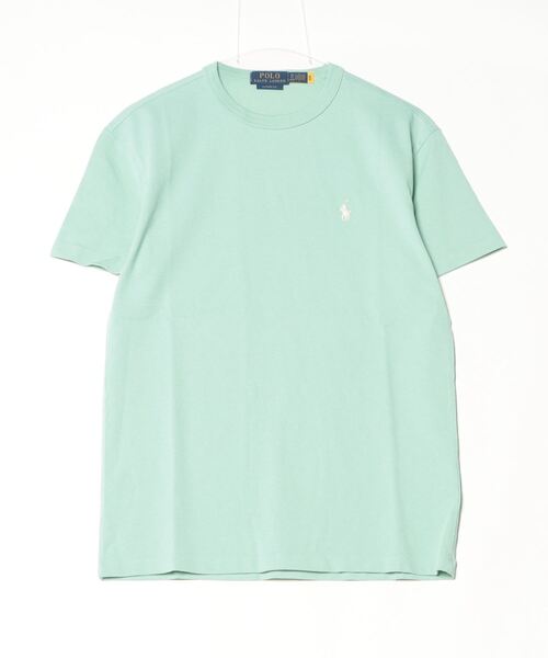 POLO RALPH LAUREN（ポロ ラルフ ローレン）の「クラシック フィット ジャージー クルーネック Tシャツ（Tシャツ/カットソー・メンズ・グリーン・S/M/L/XS/XL/XXL）」の3枚目の写真