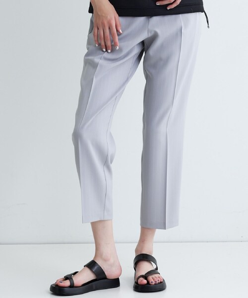 GALLEST(ギャレスト)の「【セットアップ対応】イージーテーパードパンツ【カセット服/オケージョン/通勤】(その他パンツ・レディース・チャコールグレー/ベージュ/ブラック/ライトグリーン/ライトグレー系2/キャメル/ブラック系2/チャコール・40/38/36/34)」の5枚目の写真