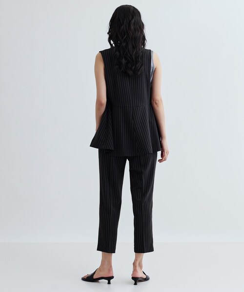 GALLEST(ギャレスト)の「【セットアップ対応】イージーテーパードパンツ【カセット服/オケージョン/通勤】(その他パンツ・レディース・チャコールグレー/ベージュ/ブラック/ライトグリーン/ライトグレー系2/キャメル/ブラック系2/チャコール・40/38/36/34)」の14枚目の写真