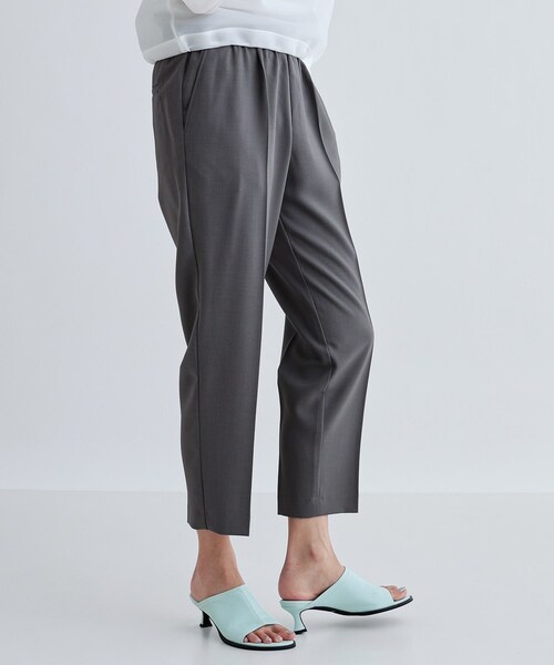 GALLEST(ギャレスト)の「【セットアップ対応】イージーテーパードパンツ【カセット服/オケージョン/通勤】(その他パンツ・レディース・チャコールグレー/ベージュ/ブラック/ライトグリーン/ライトグレー系2/キャメル/ブラック系2/チャコール・40/38/36/34)」の21枚目の写真