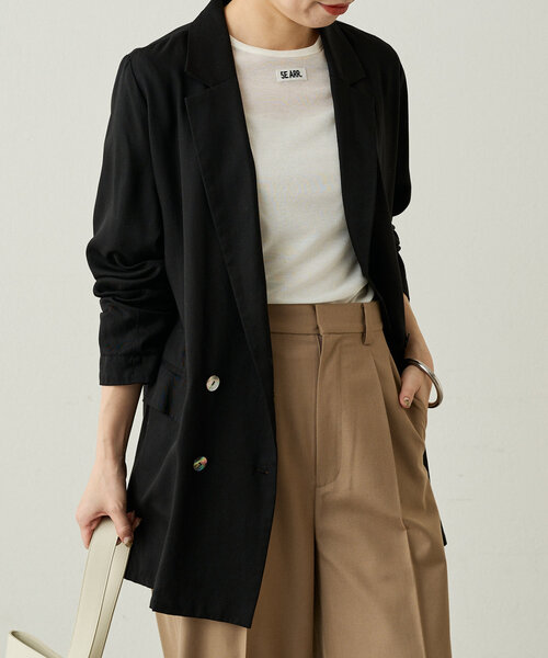 新品未使用【Loungedress】リラックスジャケット セール】リラックスジャケット（ベスト）｜LOUNGEDRESS