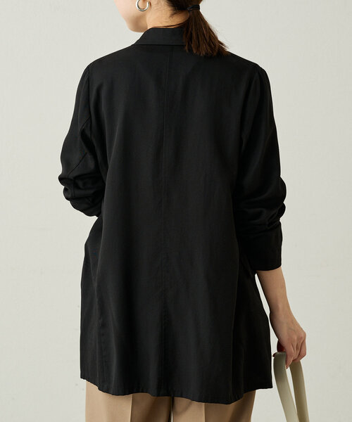 Loungedress ブラウン ダブルブレスト ベスト Loungedress ブラウン ダブルブレスト ベスト