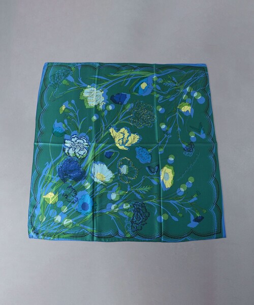 セール】＜manipuri＞SILK 88×88 スカーフ 25SS（バンダナ