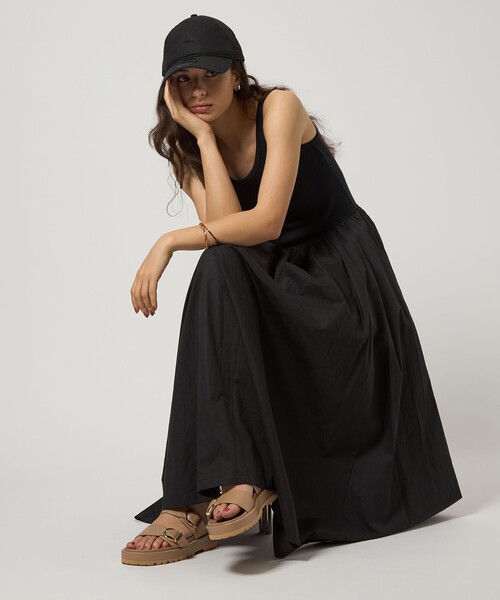 green label relaxing サンダル ダブルベルトプラット サンダル