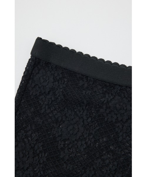 SLY(スライ)の「SIDE HOLE LACE LEGGINGS サイドホール レース レギンス(レギンス/スパッツ・レディース・ブラック/ホワイト・FREE)」の19枚目の写真