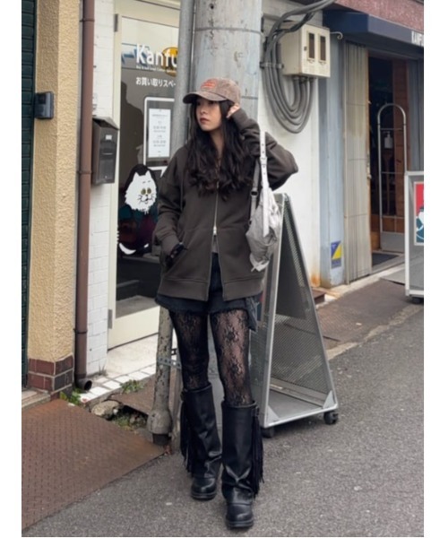 セール】SIDE HOLE LACE LEGGINGS サイドホール レース レギンス