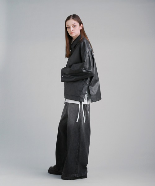 SOCCE(ソーシー)の「ベルテッドVネックニットベスト(ベスト・メンズ・ブラック/チャコール/ライトグレー・S/M/L/XL)」の18枚目の写真