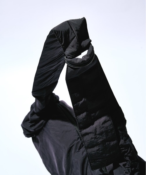 STUDIOUS(ステュディオス)の「【STUDIOUS】AIR NYLON SHOULDER BAG(ショルダーバッグ・メンズ・ブラック・FREE)」の6枚目の写真