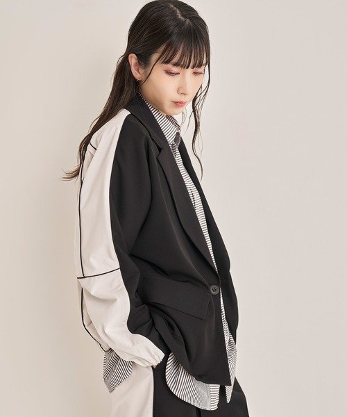 セール】【Nora Lily】Half Design Jacket（テーラード