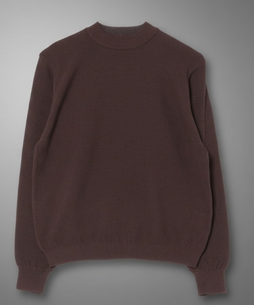 Rinascente(リナシェンテ)の「【Rinascente/リナシェンテ】Long Flight Knit モックネック ニット セーター 吸水速乾性 遮熱効果 UVカット(ニット/セーター・メンズ・ミント/ブラック/ライトブルー/チャコールグレー/アイボリー/ネイビー/ダークグリーン/テラコッタ/ダークブラウン/ホワイト/グレイッシュベージュ・LARGE/SMALL/MEDIUM)」の6枚目の写真