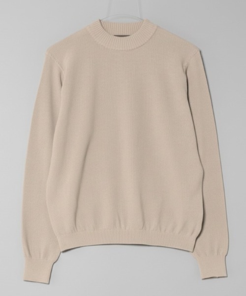 Rinascente(リナシェンテ)の「【Rinascente/リナシェンテ】Long Flight Knit モックネック ニット セーター 吸水速乾性 遮熱効果 UVカット(ニット/セーター・メンズ・ミント/ブラック/ライトブルー/チャコールグレー/アイボリー/ネイビー/ダークグリーン/テラコッタ/ダークブラウン/ホワイト/グレイッシュベージュ・LARGE/SMALL/MEDIUM)」の8枚目の写真